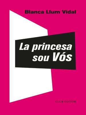 cover image of La princesa sou Vós